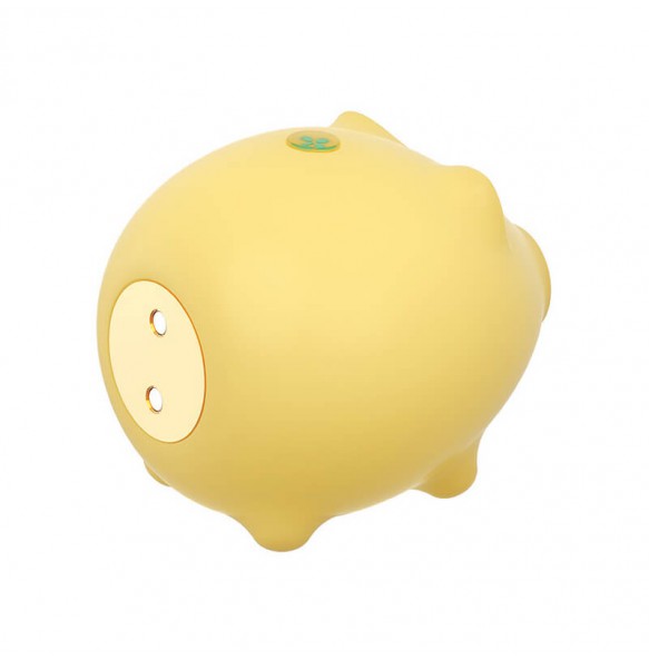 Leyun - Little Piggy Suction Clitoral Stimulation (Chargeable - Yellow)